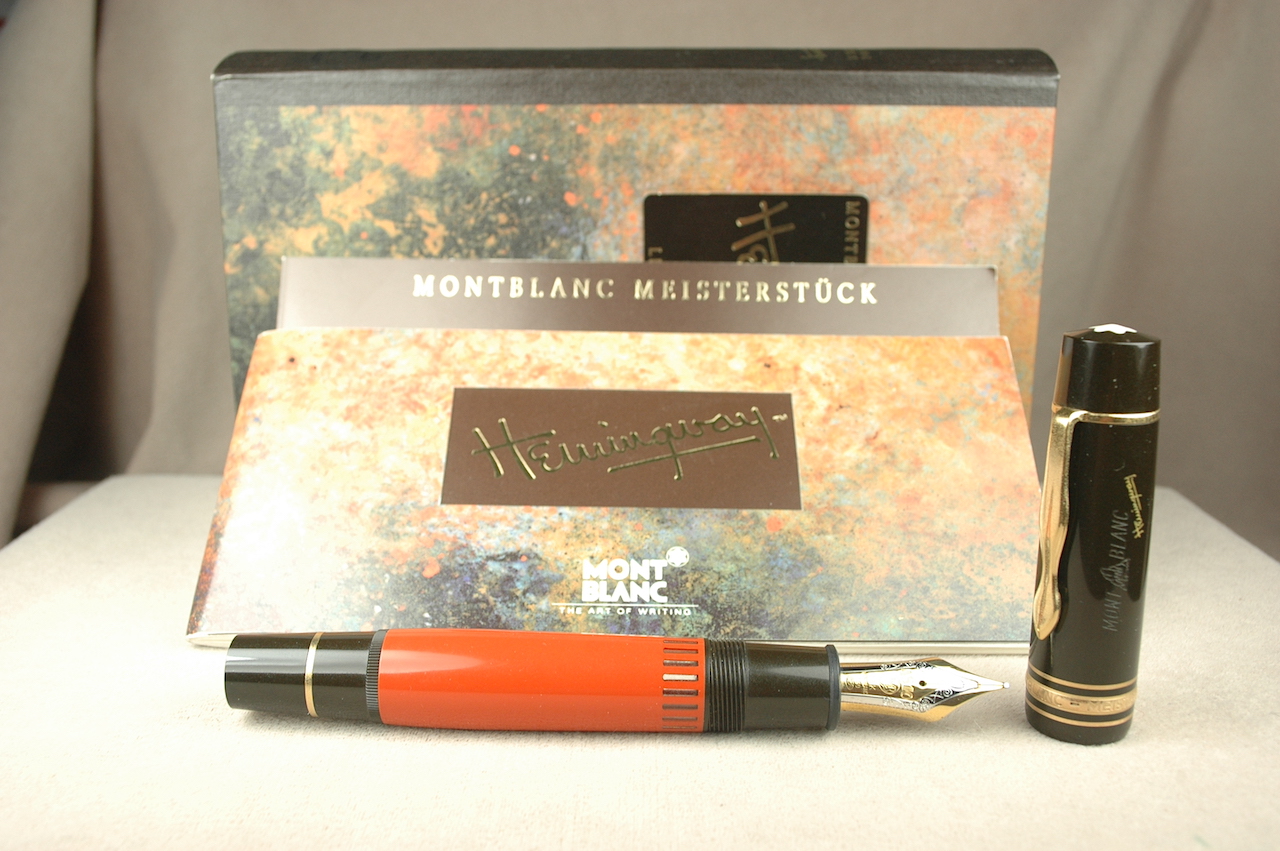 Pre-Owned Pens: 6608: Mont Blanc: Hemingway